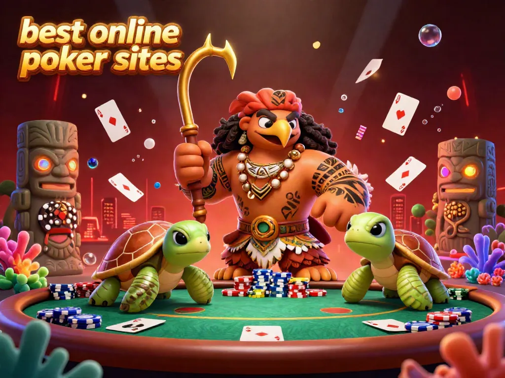 Experience the best online poker sites with intense action and energetic gameplay.